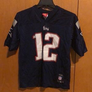 Tom Brady football jersey - Reebok kids L